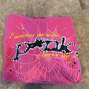 Pink Graphic Hoodie
